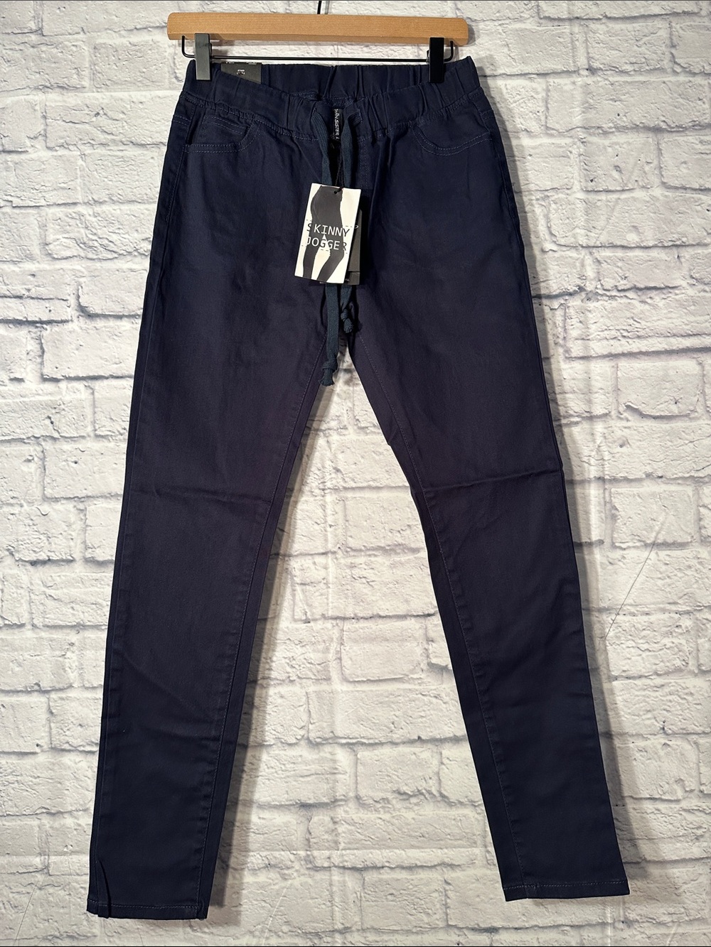 Skinny Jogger Jeans for Women - Navy